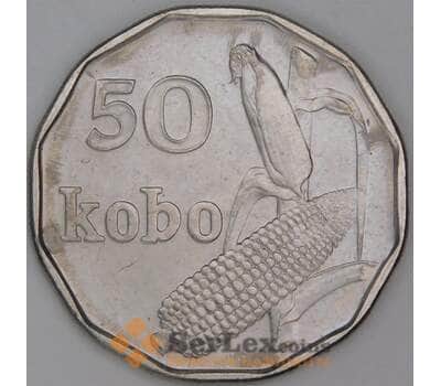 Нигерия 50 кобо 1991 КМ13.1 UNC арт. 54187