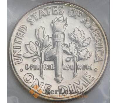 США 10 центов 1990 D КМ195а BU  арт. 56737