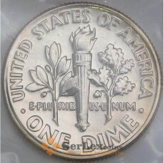 США 10 центов 1990 D КМ195а BU арт. 56737 США 10 центов 1990 D КМ195а BU арт. 56737