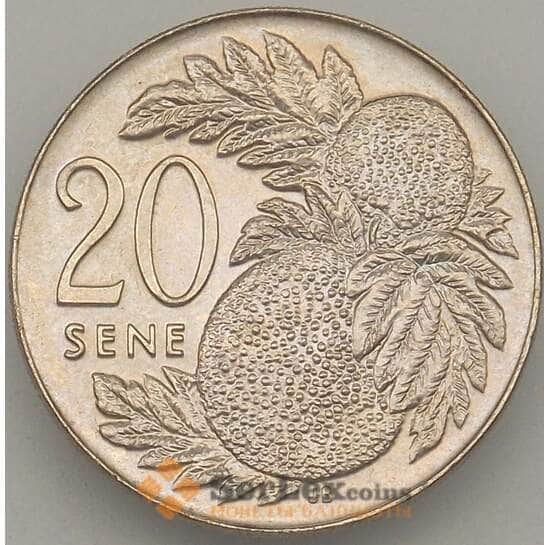Самоа 20 сене 2002 КМ133 UNC (J05.19) арт. 18110