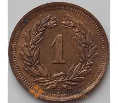 Монета Швейцария 1 раппен 1930 КМ3 aUNC арт. 11837