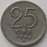 Швеция 25 эре 1946 TS КМ816 XF арт. 11886