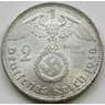 Германия 2 марки 1938 D КМ93 AU Серебро арт. 5395