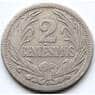 Уругвай 2 сентесимо 1909 КМ20 VF арт. 5636
