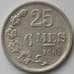 Монета Люксембург 25 сантимов 1965 КМ45a XF (J05.19) арт. 17122