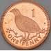Монета Гибралтар 1 пенни 2000 КМ773 UNC арт. 29063