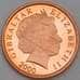 Монета Гибралтар 1 пенни 2000 КМ773 UNC арт. 29063
