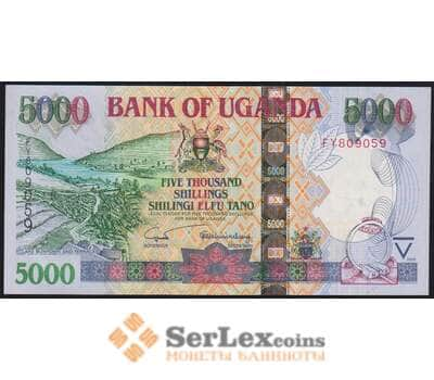 Уганда 5000 шиллингов 2005 Р44b UNC арт. 50933