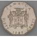 Монета Ямайка 50 центов 1989 КМ65 UNC (J05.19) арт. 18587