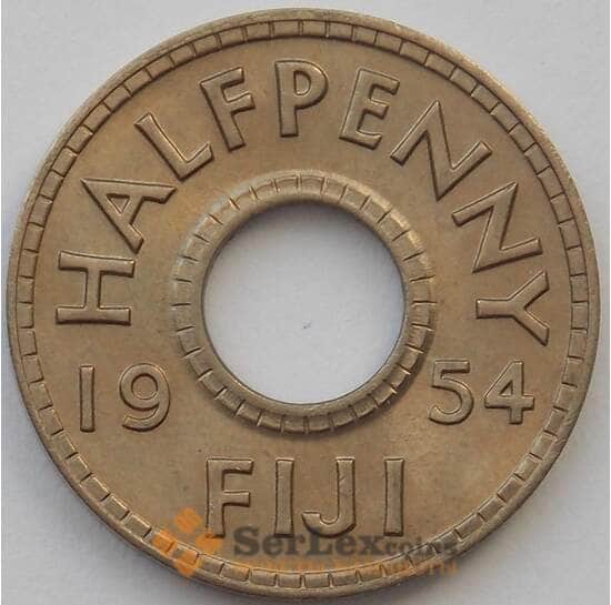 Фиджи 1/2 пенни 1954 КМ20 UNC (J05.19) арт. 16979