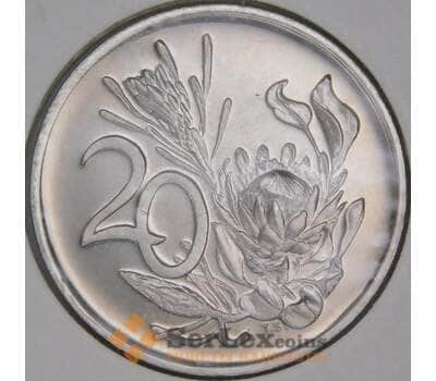 Южная Африка ЮАР 20 центов 1974 КМ86 Proof  арт. 57130