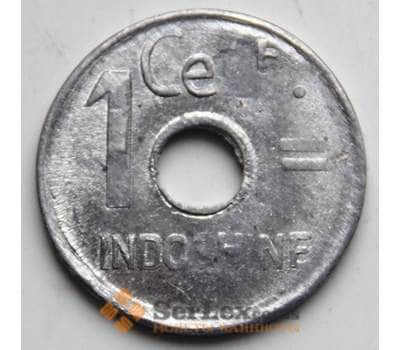 Монета Французский Индокитай 1 цент 1943 КМ26 XF арт. 6292