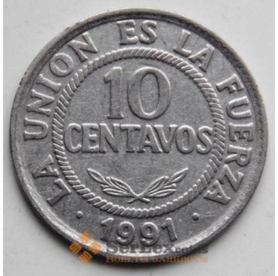 Боливия 10 сентаво 1991 КМ202 VF арт. 6297