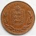 Монета Гернси 8 дублей 1945 КМ14 XF арт. 6308
