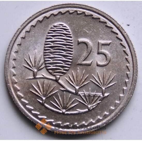 Кипр 25 милс 1991 КМ40 UNC арт. 6326