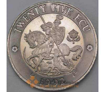 Монета Великобритания Европа 25 экю 1992 BU арт. 28253