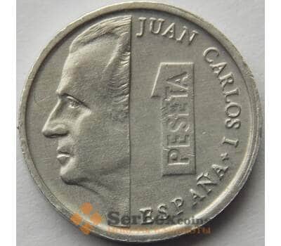 Монета Испания 1 песета 1994 КМ832 UNC Хуан Карлос I (J05.19) арт. 15868
