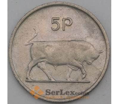 Монета Ирландия 5 пенсов 1980 КМ22  арт. 29509