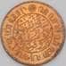 Монета Нидерландская Восточная Индия 2 1/2 цента 1945 КМ316 AU (j05.19) арт. 21878