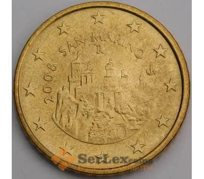 Сан-Марино 50 центов 2008 КМ484 UNC арт. 46729