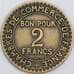 Франция 2 франка 1923 КМ877 VF арт. 57410
