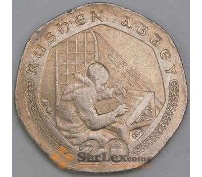 Мэн 20 пенсов 2000 КМ1040 VF арт. 56043