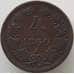 Монета Австрия 4 крейцера 1860 А КМ2194 VF арт. 9223