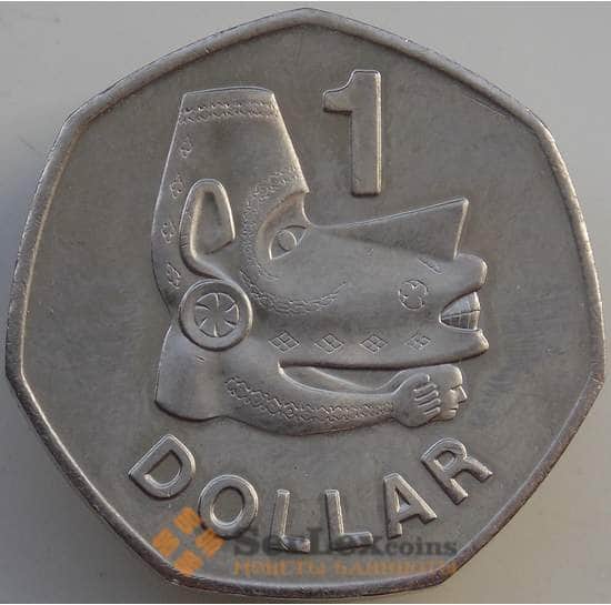 Соломоновы острова 1 доллар 2005 КМ72 AU  арт. 14003