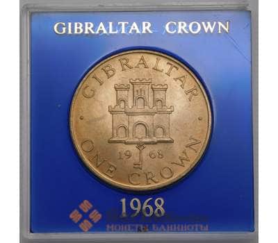 Монета Гибралтар 1 крона 1968 КМ4 UNC арт. 40487