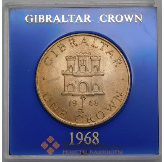 Гибралтар 1 крона 1968 КМ4 UNC арт. 40487