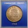 Гибралтар 1 крона 1968 КМ4 UNC арт. 40487
