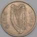 Монета Ирландия 1/2 кроны 1962 КМ16а XF арт. 40519
