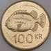 Монета Исландия 100 крон 1995-2011 КМ35 aUNC арт. 9251
