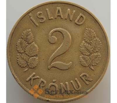 Монета Исландия 2 кроны 1946 КМ13 VF арт. 9243