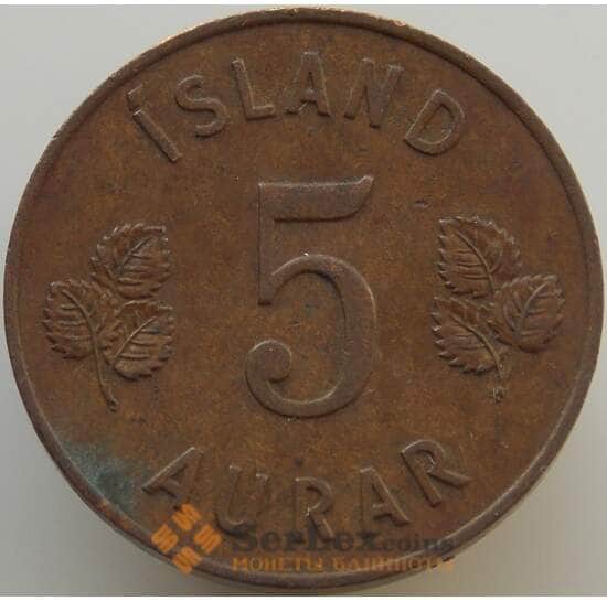 Исландия 5 эйре 1946 КМ9 VF арт. 9246