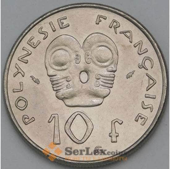 Французская Полинезия 10 франков 1979 КМ8 UNC арт. 38487