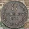 Гернси 8 дублей 1918 КМ14 XF арт. 38752