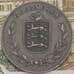 Монета Гернси 8 дублей 1918 КМ14 XF арт. 38752