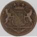 Нидерландская Ост Индия 2 дьюита 1790 КМ118 F арт. 52836