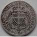 Монета Италия Королевство Сардиния 50 сентимо 1827 КМ124.1 VF арт. 8960