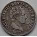 Монета Италия Королевство Сардиния 50 сентимо 1827 КМ124.1 VF арт. 8960