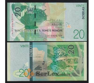 Сан Томе и Принсипи 20 добра 2016 Р72 UNC арт. 53817