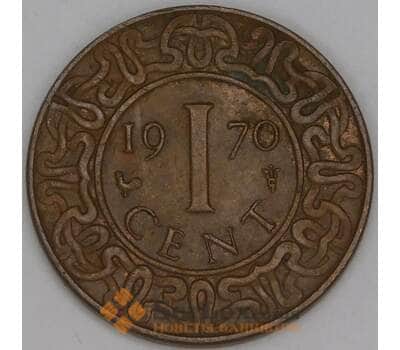 Суринам 1 цент 1970 КМ11 VF арт. 52897