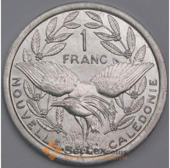Новая Каледония монета 1 франк 1994 КМ10 UNC арт. 43217