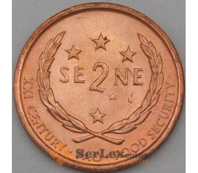 Монета Самоа 2 сене 2000 КМ122 UNC арт. 26962