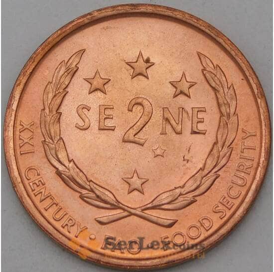 Самоа 2 сене 2000 КМ122 UNC арт. 26962