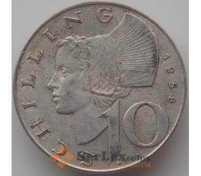 Монета Австрия 10 шиллингов 1958 КМ2882 VF арт. 11778