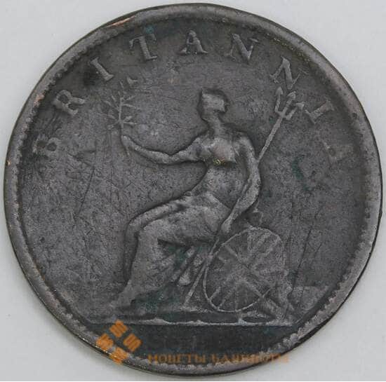 Великобритания 1/2 пенни 1806 КМ662 VG арт. 56222