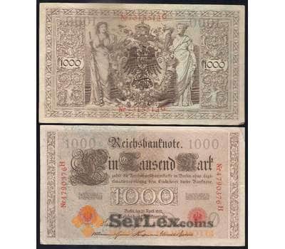 Банкнота Германия 1000 марок 1910 Р44 XF арт. 40354