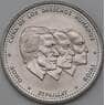 Доминиканская республика 1/2 песо 1987 КМ62 UNC арт. 26692